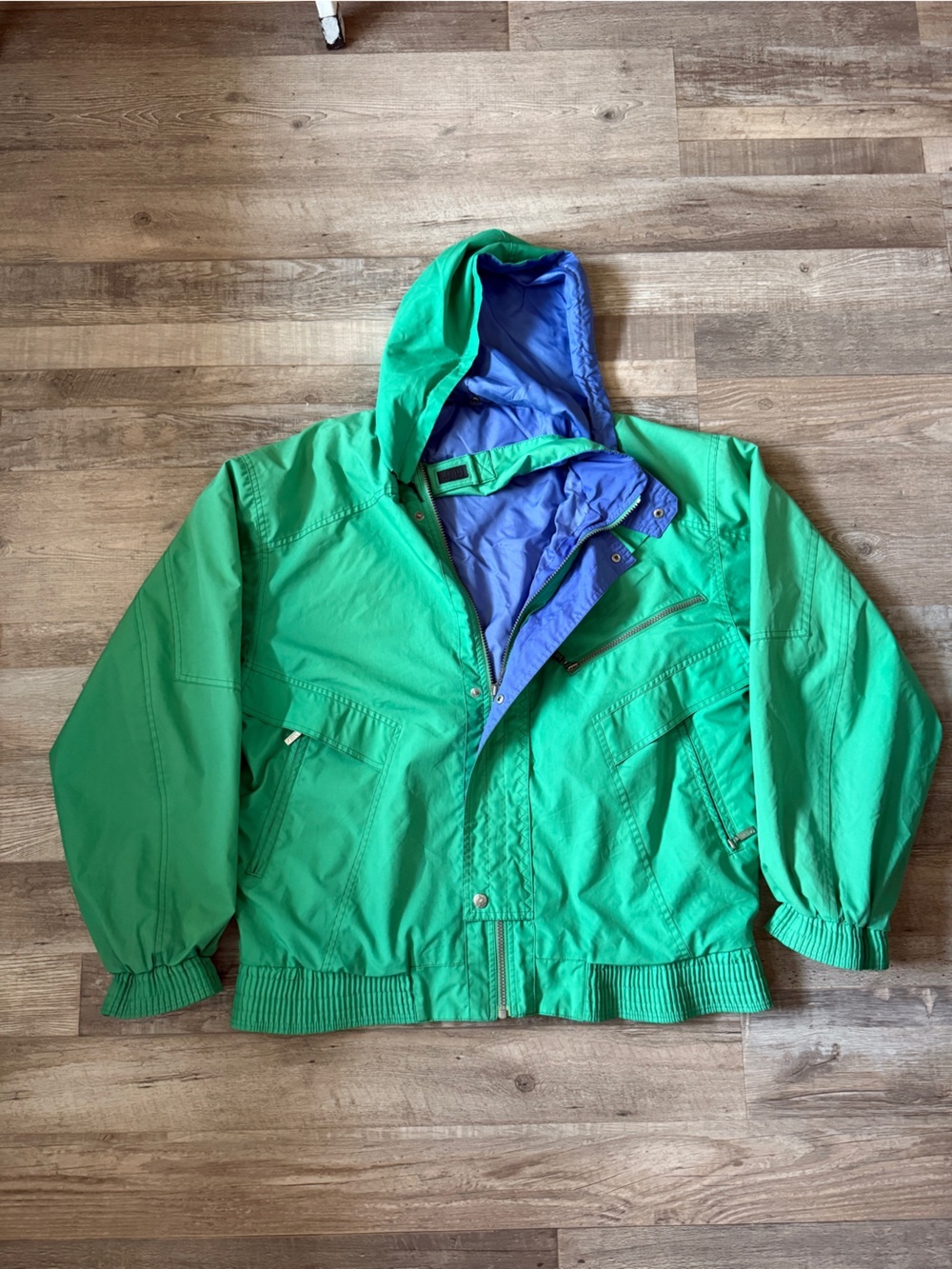 Killy France Men's Green retro Jacket size XL